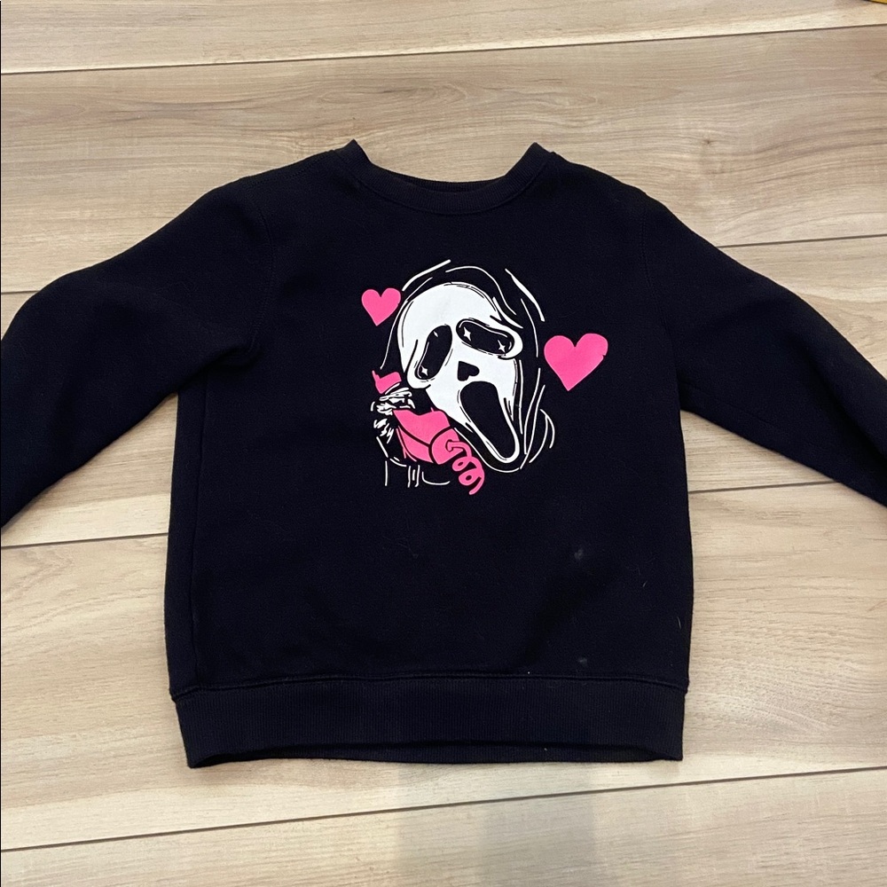 Scream Ghostface Toddler Girls Sweatshirt - 4T